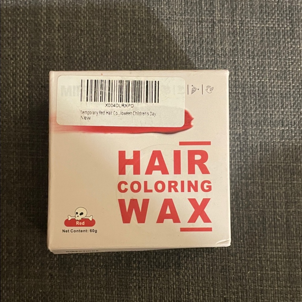 Source Unknown Red Hair Coloring Wax